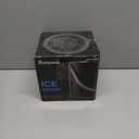 3L Ice Bucket with Silicone Lid, Scoop, Tongs & Strainer, Stainless Steel Double Wall Insulated Ice Buckets for Parties & Cocktail Bar, Outdoor Champagne Ice Container Bin, Navy