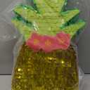 Pineapple Pinata for Hawaiian Luau Party Decorations, Kids Birthday (16.5 x 10 x 3 In)