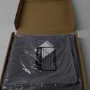 Cat Mat for Litter Box, Large 34" X 22" Cat Litter Mat, Waterproof Silicone Pad for Floor, Gray (Grey)