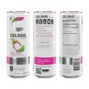 CELSIUS Fizz Free Dragon Fruit Lime, Sugar Free Energy Drink, 12 Fl Oz (Pack of 12) (EXP 03/31/27)