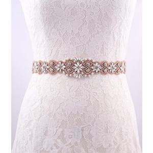 Crystal Wedding Belt for Bride,Bridal Belt Bridesmaid Sash Rhinestone Wedding Belt for Women Wedding Dresses Belt