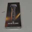 Rechargeable Electric Razor for Men: Floating Foil Shavers with LED Display - Waterproof Wet Dry - 30° Precision Blades, Travel Lock