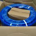 3/4" × 100ft Shop Air Line Kit, HDPE-Aluminum Compressed Air Line kit for Garage with Tee & Elbow Fittings, Rapid Air System for Air Compressor, Leak-Proof & Easy Installation