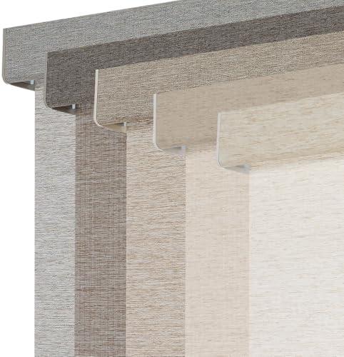 Persilux Light Filtering Roller Shades for Window Blinds,Cordless,Linen Fabric,Thermal Insulated Fabric UV Protection Shades for Home,Office,Bedroom,Door,Light Filtering-Cream,30" W X 72" H