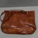 Leather Purse For Women - Real Leather Tote For Women - Ladies Shoulder Handbag For Work, Travel, Casual Use