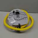 Seamax 9L Foot Pump with Double Chambers, High Volume and High Pressure, Max 15 PSI for Inflatable Boat and SUP