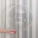 AOQEE 60PCS 20 Inch Bobo Balloons, Clear Balloons for Stuffing Bubble Balloons Helium Style Large Transparent Balloon for Birthdays Anniversary Weddings Baby Showers Christmas Party Decorations