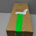 2FT Musical Rotating Snow Flocked Prelit Small Christmas Tree, White Tabletop Christmas Tree with 50 LED Lights, Battery or USB Cable Operated, Timer, Xmas Tree for Holiday Decoration