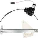 FINDAUTO Power Window Regulator Rear Left Driver Side with Motor fits 2001-2004 for Jeep Grand for Cherokee 55363285AA 55363285AB 55363285AC 55363285AD 741-374