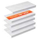 Wire Shelf Covers, 5Pcs 35W x 16D Wire Rack Cover for Wire Shelving (White)