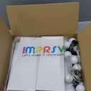 imprsv 4FT Marquee Numbers, Light Up Numbers for 21st Birthday Decorations, Party Party Decorations,Anniversary Party Decor,Mosaic Number for Balloons Number 2,PreCut Foam Board Kit