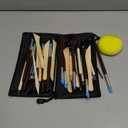 LotFancy 30PCS Clay Tools Kit for Beginners, Polymer & Air Dry Clay Sculpting Tools with Carrying Pouch, Pottery Ceramic Modeling Carving Tools Set for Adults Kids Art Crafts