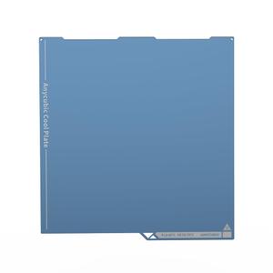 Anycubic Cool Plate with Adhesive for Anycubic Kobra 3/Kobra 3 Combo/Kobra 3 V2/Kobra 3 V2 Combo 3D Printers, Cool Plate, Energy Saving Low Temperature Printing,250x250mm