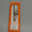 TORRAS Phone Lanyard Crossbody with 2 Phone Tabs, Adjustable Anti Theft Phone Strap for iPhone 17 Pro Max, Premium Metal Buckles, Universal Cell Phone Neck lanyard for Women and Men, Khaki