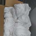 Linen Home 100% Cotton Percale Sheets Twin Size, White, Deep Pocket, 3 Pieces Set - 1 Flat, 1 Deep Pocket Fitted Sheet and 1 Pillowcase, Crisp Cool and Strong Bed Linen