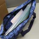 American Mahjong Game Set, 166 White Tiles, Blue Printed Bag with Entire Accessories, 4 All-in-One Rack/Pushers, Mahjong Tiles Set