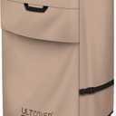 ULTCOVER Waterproof Vertical Electric Smoker Cover 30 inch for Most Square Gas Propane BBQ Smokers Size Upto 19W x 17D x 35H inch