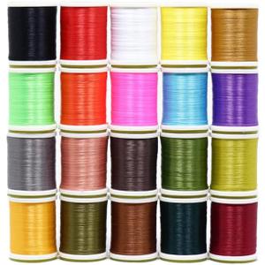 Fly Tying Thread 10 Bright/Deep Colors 140D High Tensile Nylon 6/0 Tying Thread Fly Tying Materials