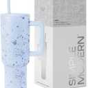 Simple Modern Disney 40 oz Tumbler with Handle & Straw Lid | Insulated Reusable Stainless Steel Water Bottle Travel Mug | Gifts for Women Men Him Her | Trek Collection | 40oz | Minnie Specktacular