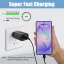 USB C Fast Charger,25W Android Phone Charger for Samsung S26 Super Fast Charger Type C Charger Cord & 10 Ft USB C Cable Fast Charging for Samsung Galaxy S26/S25/S24/S23/S22/S21/S20/Plus/Ultra,2 Pack