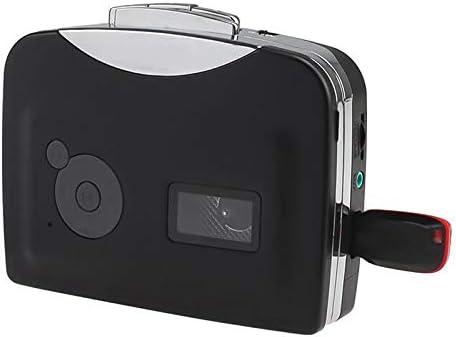 USB Cassette Capture Cassette Tape-to-MP3 Converter, Compatible with MP3 Players and Cellular Phones, Small Size, Stand Alone, No Computer Required