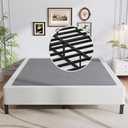 OSASET Queen Box Spring, 9 Inch Box Spring for Queen Bed, Heavy Duty Metal Frame Mattress Foundation Support for 3000lbs, Easy Assembly, Noise Free, Non Slip