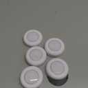 STAR-SPANGLED Push Tap Light, 2.8 Mini Night Touch LED Puck Lamp, Portable Under Cabinet Lighting AAA Battery Operated Powered, DIY Stick On Lights for Closet, Counter, Kitchen, Warm White, 5 Pack