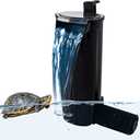 PULACO Aquarium Internal Filter 3 to 20 Gallons, for Turtle Tanks, Reptiles, Amphibians, Frog, Cichlids, Newt or Fish Tank