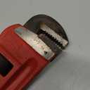 Edward Tools Pipe Wrench - Heavy Duty Heat Treated Steel Plumbing Wrench Tool - Forged Hook Jaw for Superior Grip - Quick Adjustment Nut (12")