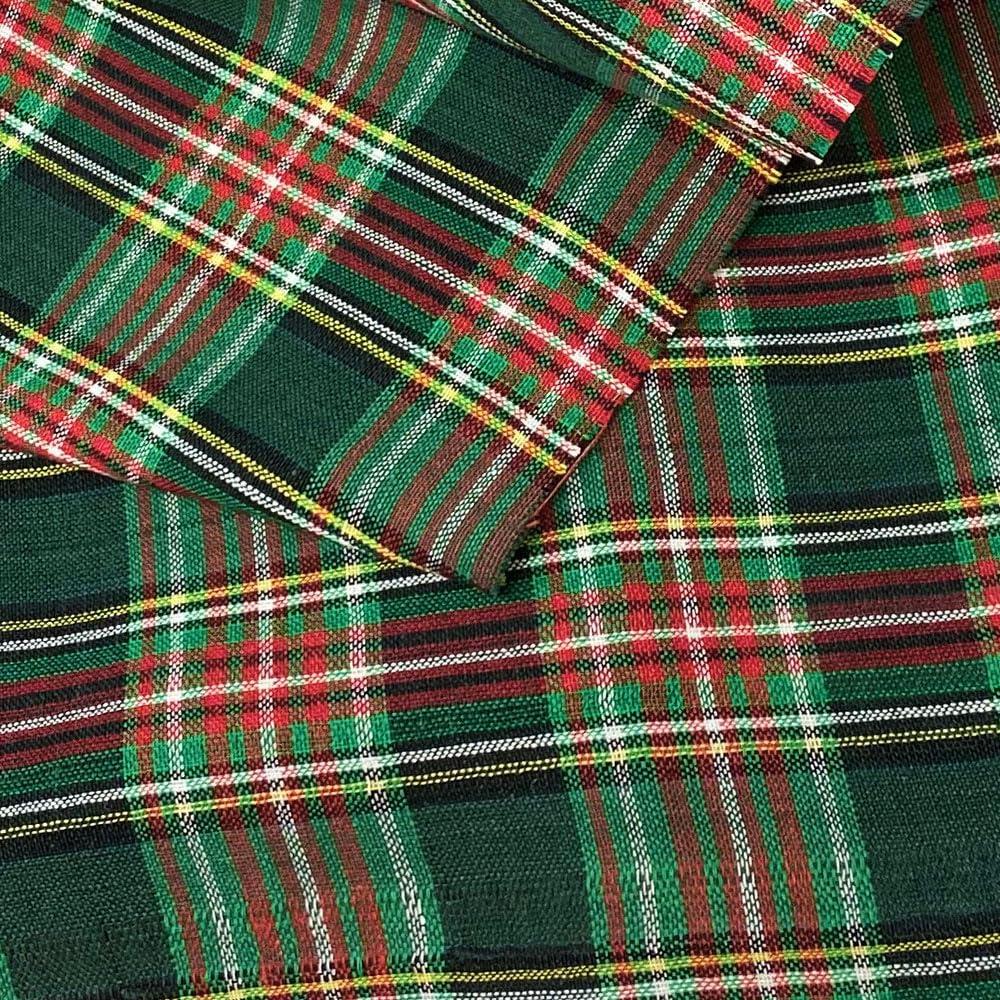 PH PandaHall 57 inch x 1 Yard Cotton Fabric Buffalo Plaid Fabric Precut Patchwork Sewing Cloth Wheat Fabrics for Sewing Quilting DIY Craft Blankets Shirts Scarves Tablecloths Home Decoration