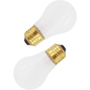 AMI PARTS 8009 Oven Light Bulb 40w 130v E26 Specially Designed to Withstand Extreme Temperatures Often Used to Light The Inside of Oven, Stove, Refrigerator, Microwave. Incandescent (2pcs)