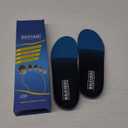 Plantar Fasciitis Insoles for Men Women - Orthotics Inserts, Shoe Insoles Arch Support Flat Feet Inserts Work Boot Insoles for Standing All Day (Mens 7-7 1/2 | Womens 9-9 1/2) (Blue)