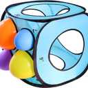 9 Sizes Balloon Szier Cube Box 4" - 12", Collapsible Balloon Measurement Tool No Assembly Required