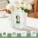 3D Puzzle Vase for Adults Kids, 120 Pcs Puzzle Book Vase for Flowers, Arts and Crafts for Kids 4-6, Adults, Girls, Cute Unique Vases for Book Shelf Decor, Books Lover Gifts for Women(Secret) (Garden)