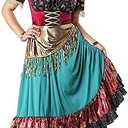Seasons Women Starlight Gypsy Costume Size M