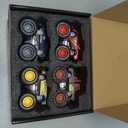 4-Pack Car Toy, Tow Mater Toy, 1:55 Die-cast Toy Car Big Wheel Buggy (4 Pcs Big Wheel Car)