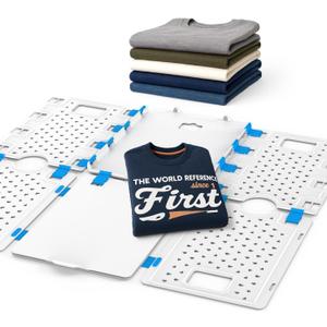 BoxLegend Shirt Folder Board Enlarged Version,Tshirt Organizer for Easy Use ,Laundry Folding Board for Sweaters, Hoodies, and thick Clothing