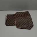 Makeup Bag, Cosmetic Bag, Portable Leather Large Checkered Makeup Bag, 2 Pack Large Capacity Travel Cosmetic Bag for Women, Lightweight Design and Waterproof Toiletries Bag Christmas Gifts