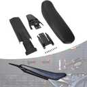 Extended Seat with Fender Kit for Surron Light Bee,21'' Cushion + Inner Fender + Rear Fender with Metal Brackets for Dirt Bike Surron Light Bee S and X - Black