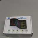 Scrolling LED Sign,LED Signs for Business,Programmable Flexible Digital Sign,Bluetooth APP,DIY Animations,Text, Graffiti (27''x5'')