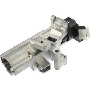 ACROPIX Ignition Switch Cylinder Lock Assembly Fit for Chevrolet Colorado for GMC Canyon No.15795321/15795322 - Pack of 1 Silver Tone