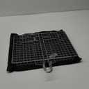 Portable Grill Basket, EISINLY BBQ Grilling Basket for Outdoor Grill with Removable Handle, Stainless Steel Camping Cooking Grill Accessories for Chicken Fish Vegetable