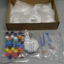 Affrolling 6 Set Cowboy Hat Ceramics to Paint Ready to Paint Your Own Ceramic Cowgirl Hat DIY Unpainted Plaster Paintable Kit Craft with Brush Palette for Adult Western Table Centerpieces Decorations