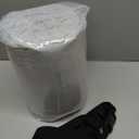 CYMULA Memory Foam Camping Mattress Pad,3inch Sleeping Pad for Camping,Non-Slip Bottom Floor Cot Car Mattress Bed with Retaining Portable Roll up Mattress Pad Mat for Travel Truck Guest Bed Tent (GREY)