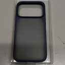 TORRAS for iPhone 17 Pro Case, Beyond Military-Grade Protection, Camera Control Button, DIY Buttons, Translucent Matte Slim Thin Shockproof Hard Back Anti-Scratch case for iPhone 17 Pro, Deep Blue