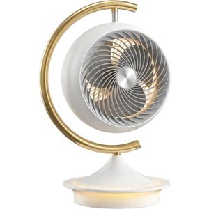 Desk Fans for Bedroom with Light, 16 Inch Table Air Circulator Fans with Ring Bracket, Oscillating Fan for Whole Room, 70 Vertical and 100 Oscillating, 3 Speeds, 28dB Quiet, for Home,Office,Outdoor