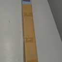 Double Layer Adjustable Crossbar and Hangers for Pipe and Drape Kit, 8-10ft Width Silvery Aluminum Backdrop Stand