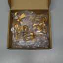 8 Pcs Gold Bow Drawer Knobs Matel Bow Knobs for Dresser Vintage Dresser Handles Pulls Decorative Drawer Handles for Home Bedroom Kitchen Cabinets Hardware Cupboard (2.8 x 1.7 Inch)