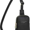 INICAT Women's Small Sling Bag, Lightweight Everyday Vegan Leather Crossbody Purse for Daily Essentials and Travel Light
