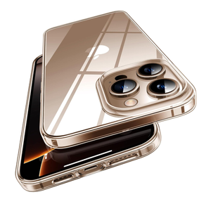 Purluct for iPhone 15 Pro Slim Case,Paper-Thin Transparent Finish Skin Back Case [Non Yellowing] Ultra Protective Cover with Camera Protection 6.1 Inch 